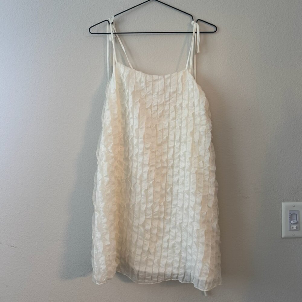 NWT Lisa says Gah Tara Tie Mini Dress Size M